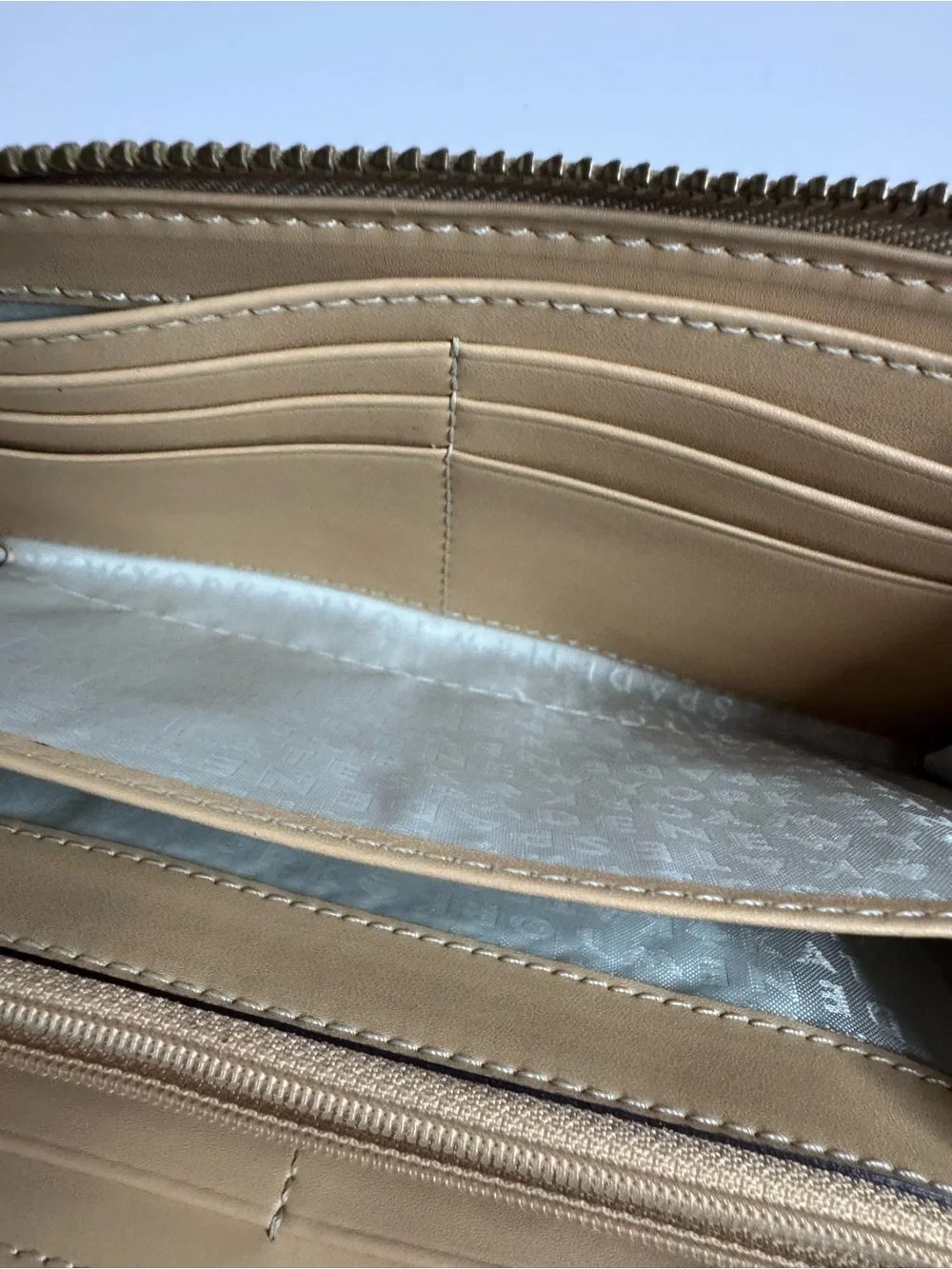 #410 Kate Spade New York Wellesley Neda Leather Zip Around Long Wallet